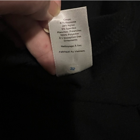 Talbots - Black Polka Dot Dress - Size 6 - Picture 8 of 9